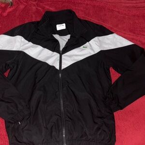 Lacoste Sport Black and Gray Jacket